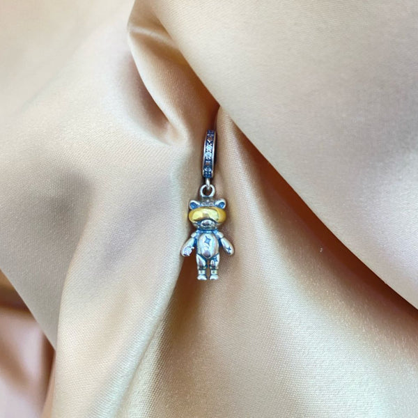 DIJE PARA BRAZALETE DE GATO CON LENTES