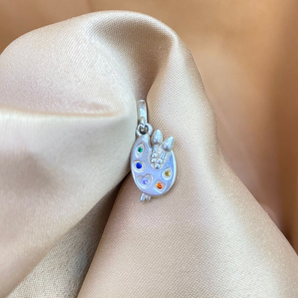 DIJE PARA BRAZALETE DE PALETA DE PINTURAS
