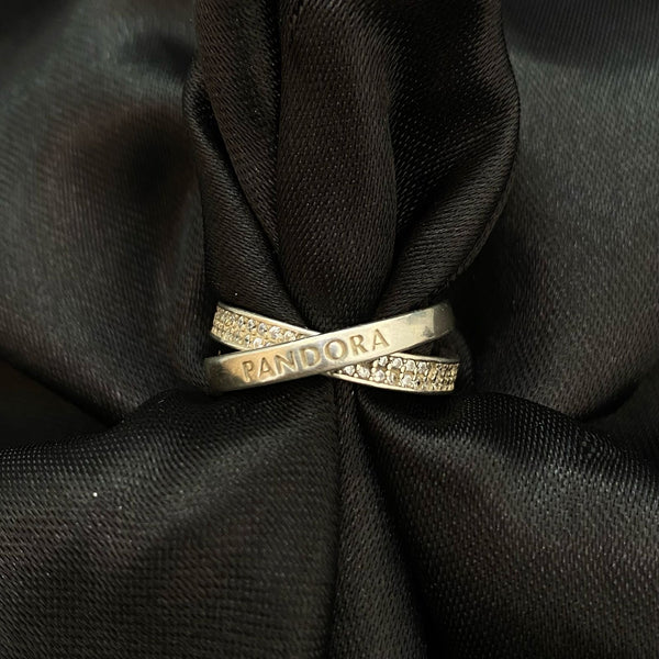 ANILLO DOBLE CON MICROCIRCONES