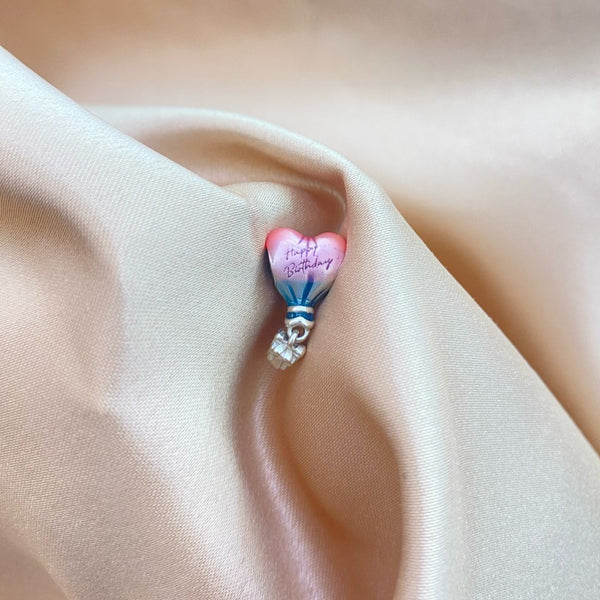 DIJE PARA BRAZALETE DE GLOBO CORAZON