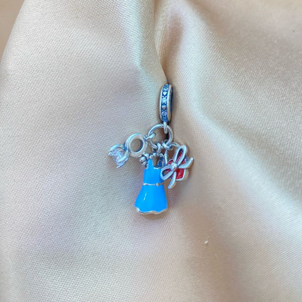 DIJE PARA BRAZALETE DE VESTIDO Y ANILLO