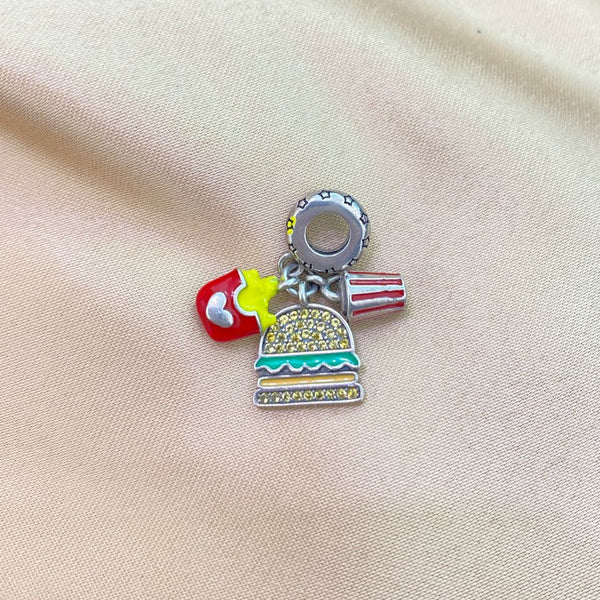 DIJE PARA BRAZALETE DE COMIDA RAPIDA