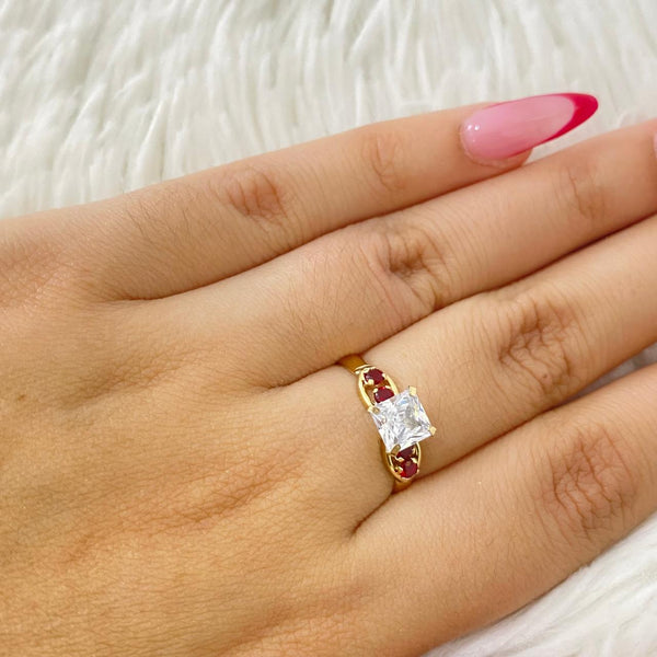 ANILLO CIRCON CUADRADO GRANDE