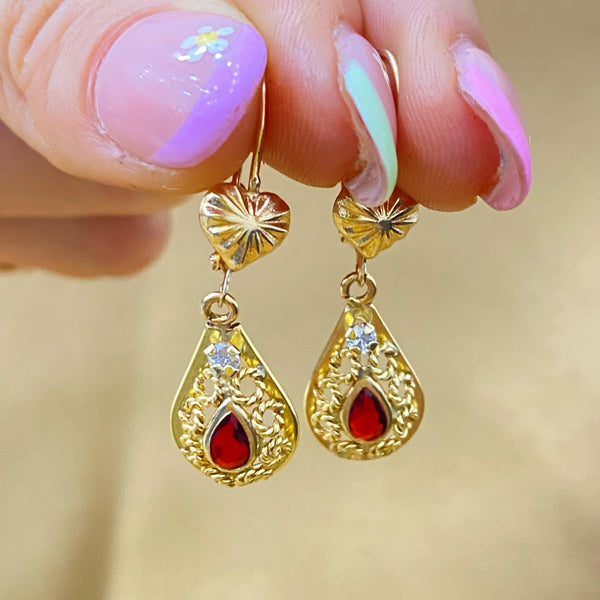 ARETE BROCHE ROMBO CIRCONES