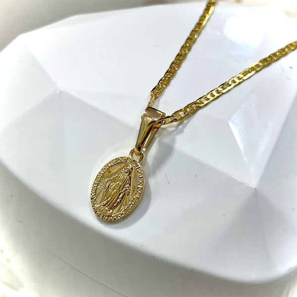 DIJE MEDALLA MILAGROSA REMARCADA