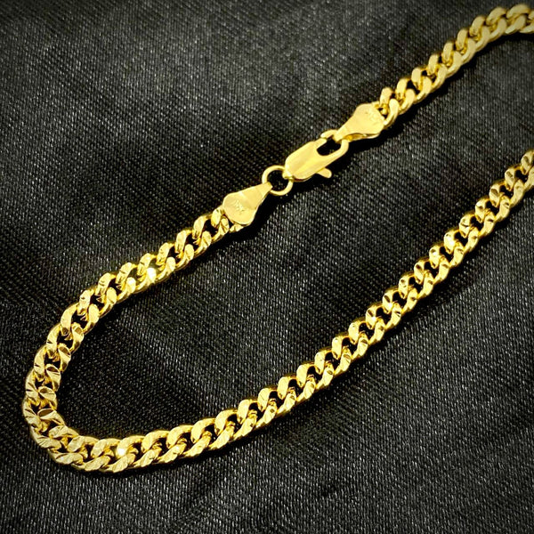 PULSERA CUBANA DIAMANTADA