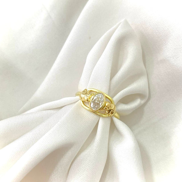 ANILLO CIRCON ELEFANTE LATERAL