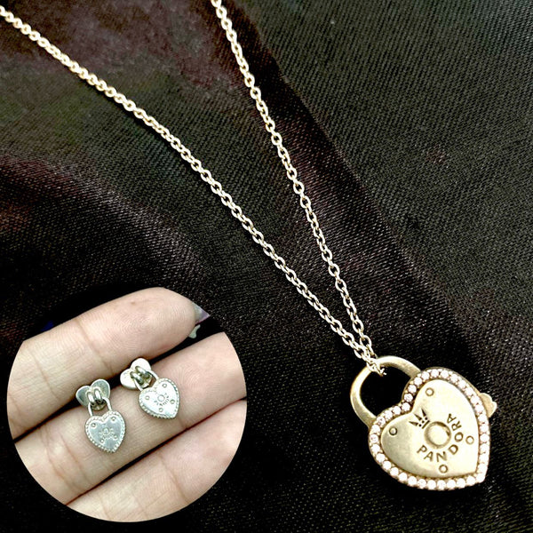 CONJUNTO CORAZON PANDORA